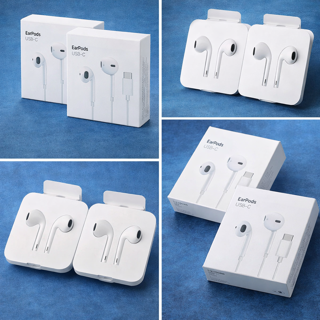 Apple EarPods (100% Original)Authentic Apple EarPods with Lightning Connector