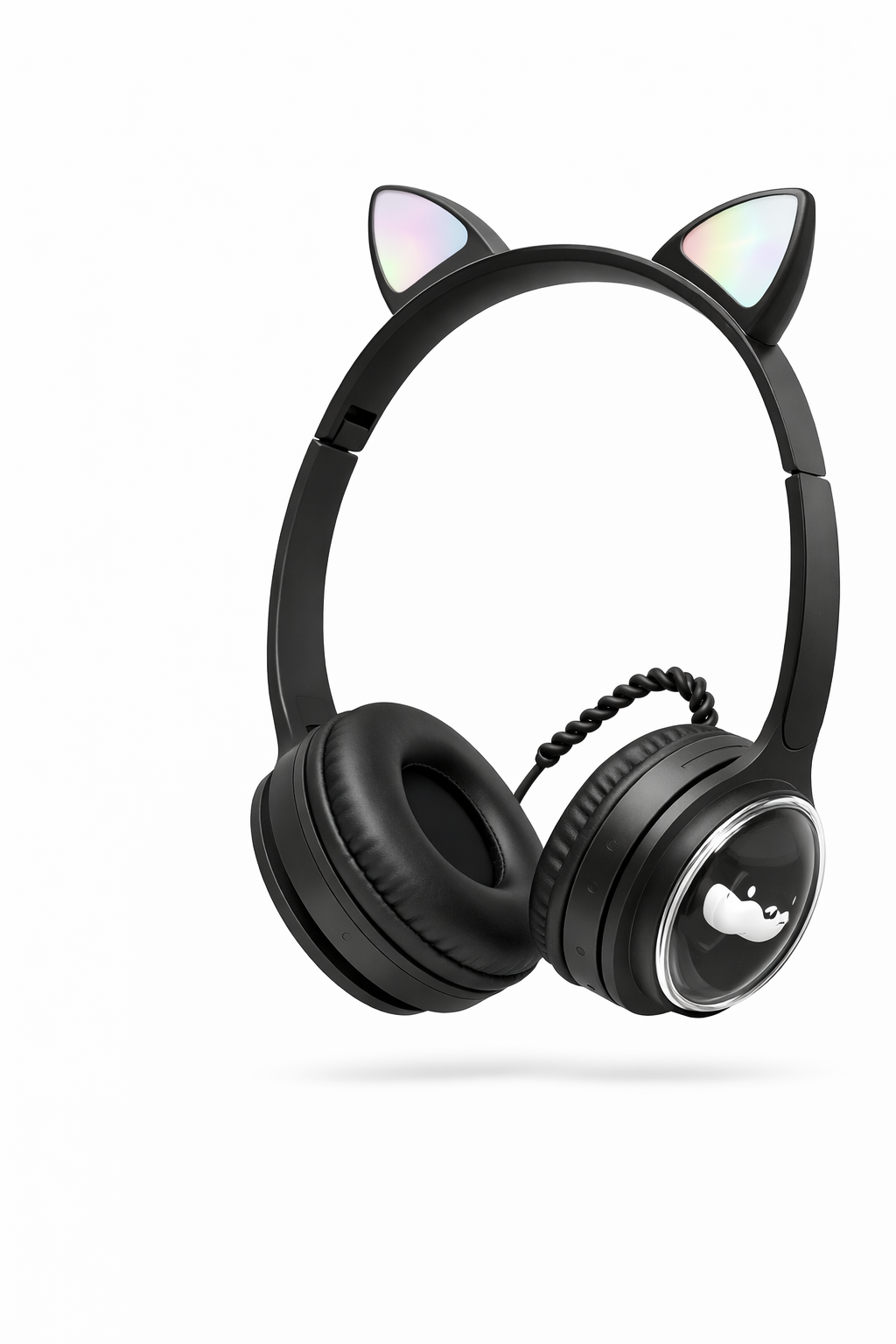 Wireless Cat Ear LED Headphones – M31 | HD Sound, RGB Lights, Comfortable Fit