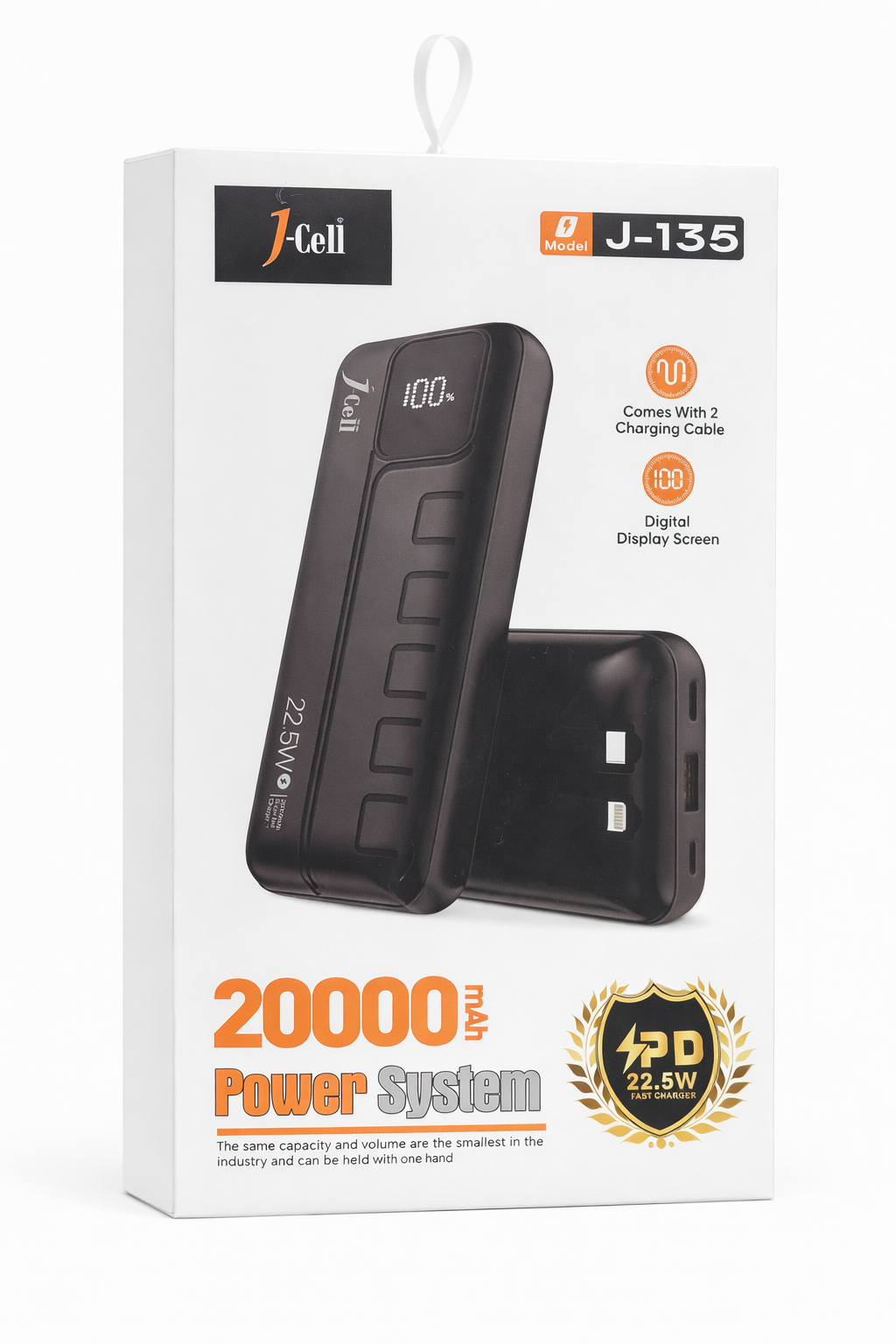 J-Cell 20000mAh Power Bank