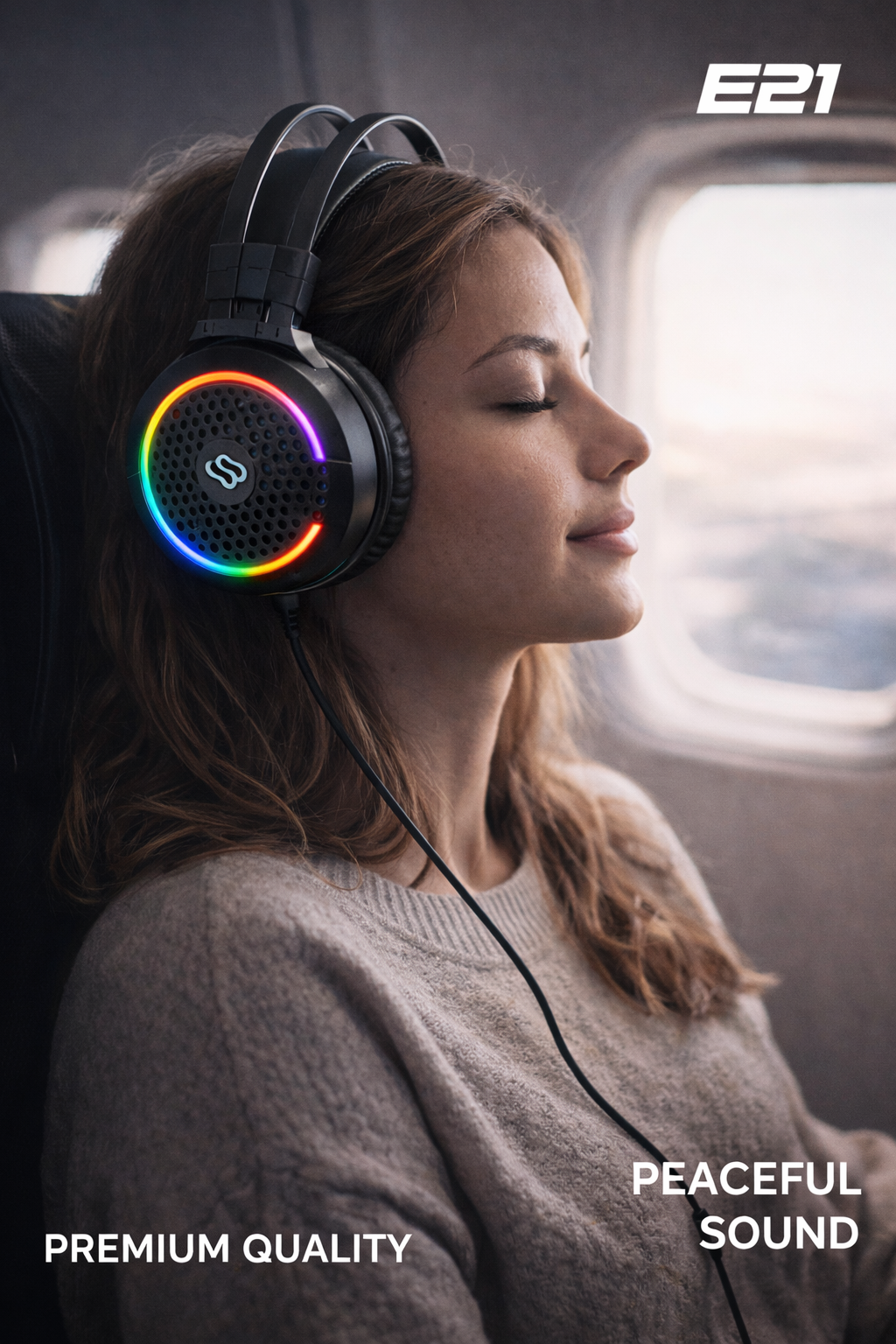 E21 RGB Light Gaming Headphone | Pro Gaming Audio