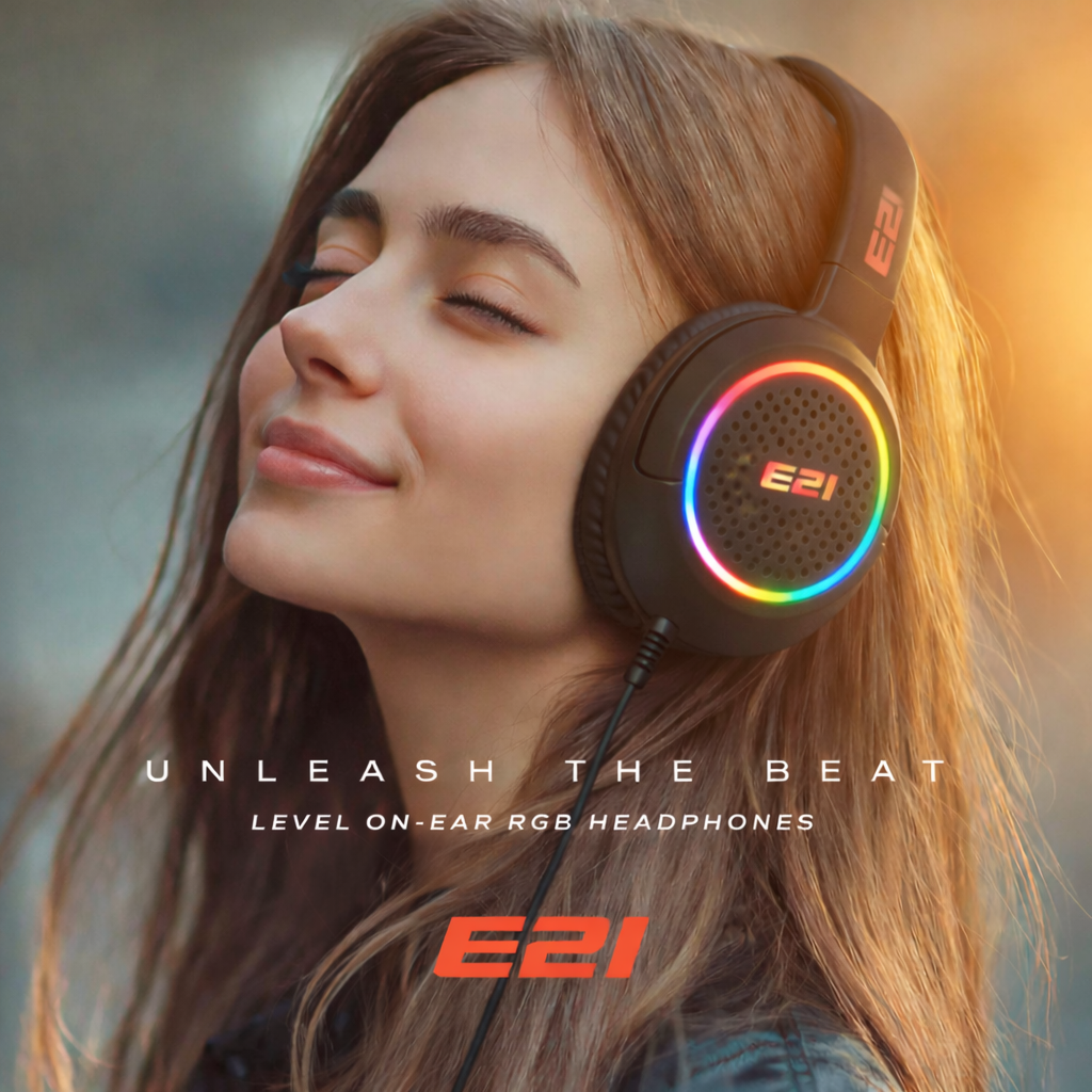 E21 RGB Light Gaming Headphone | Pro Gaming Audio