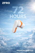 Ultra Buds X Buds by Zfro: ENC Call Clarity, 100-Hour Battery, Wireless 5.4