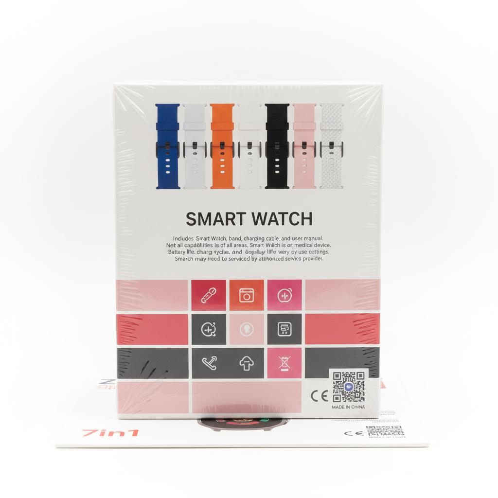 ZT-Max 1000 Ultra 2 Smart Watch | Vibrant AMOLED Display | Premium 10-in-1 Accessory Bundle