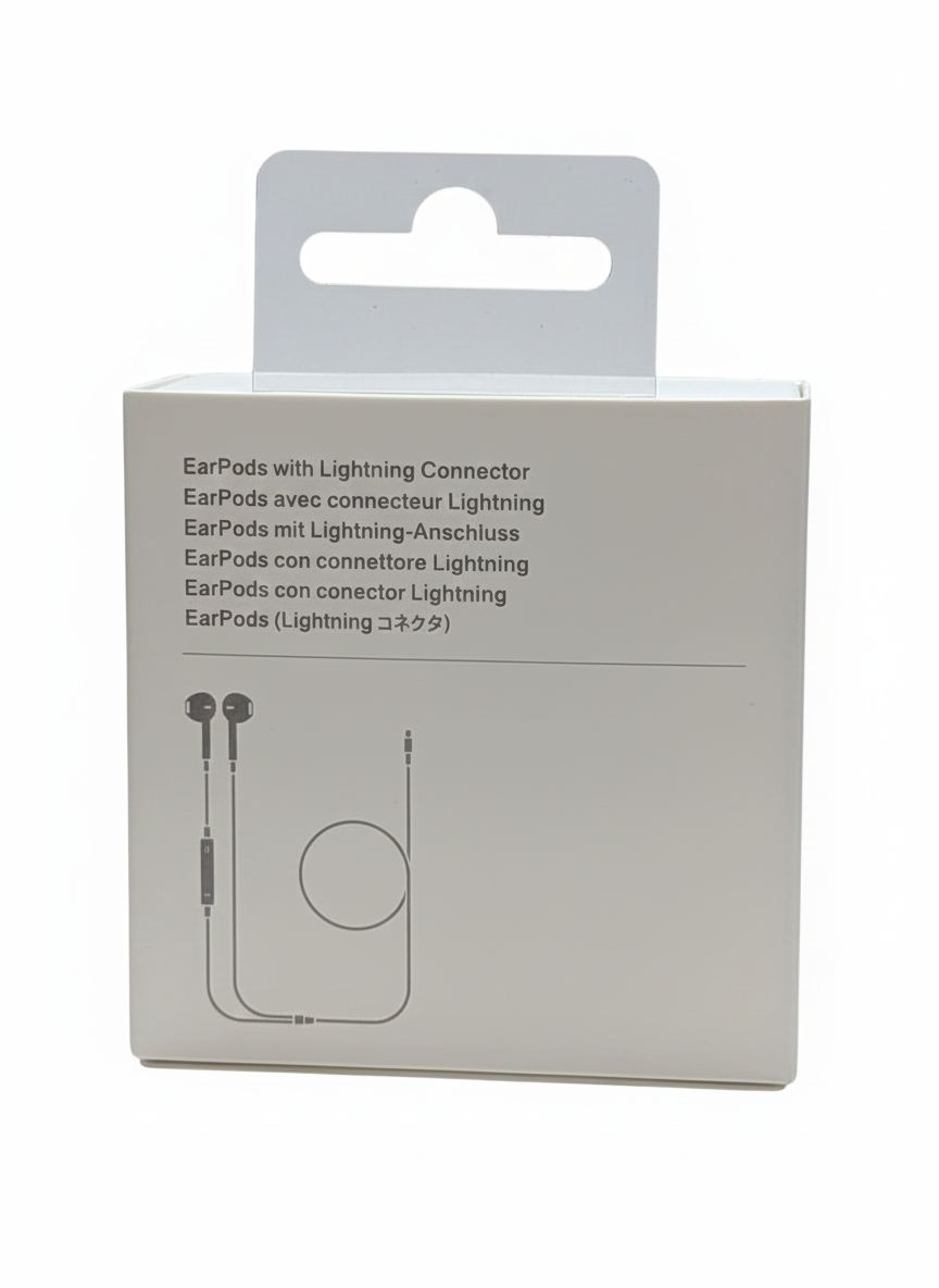 Apple Original EarPods (Lightning) | 100% Authentic Wired Headphones