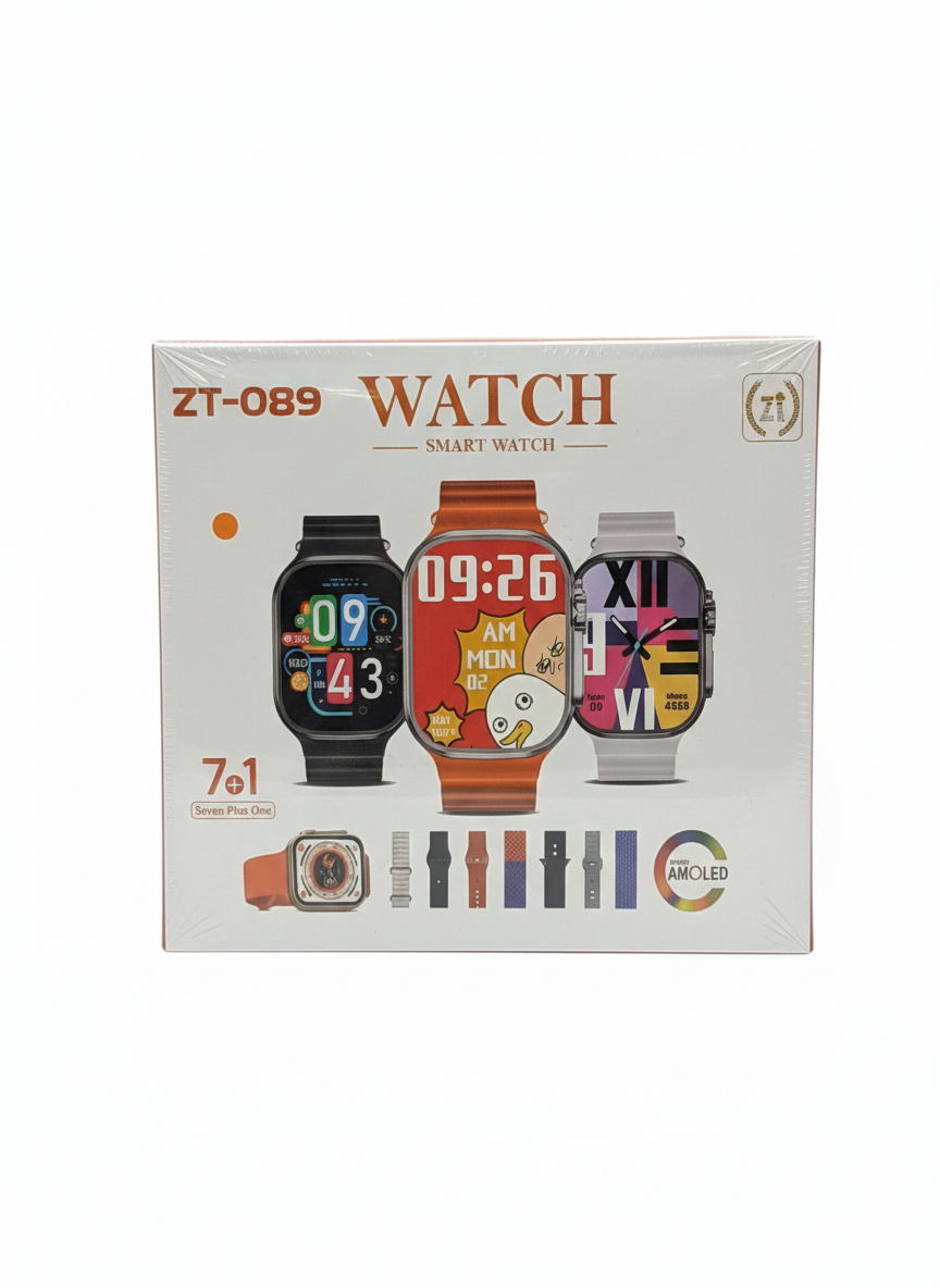 ZT 089: The Ultimate Ultra Series Smartwatch – Premium Edition with Multi-Strap Bundle