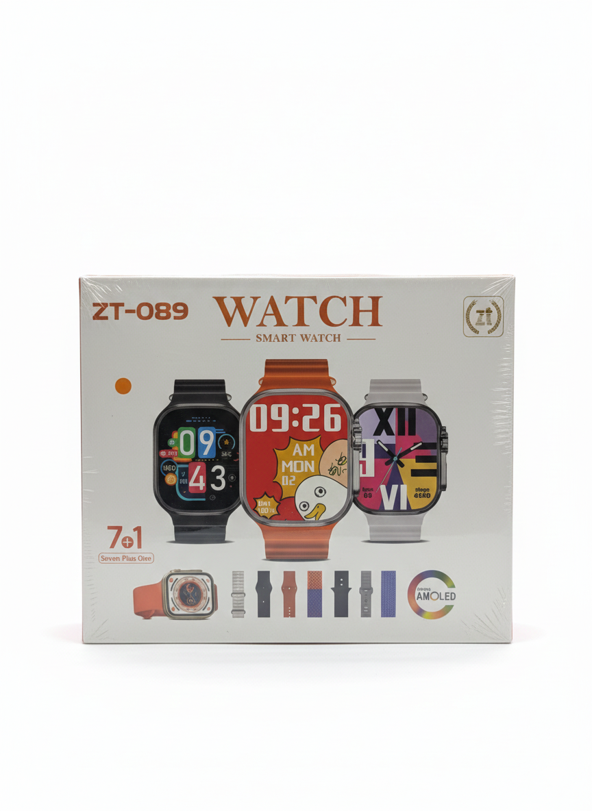 ZT 089: The Ultimate Ultra Series Smartwatch – Premium Edition with Multi-Strap Bundle