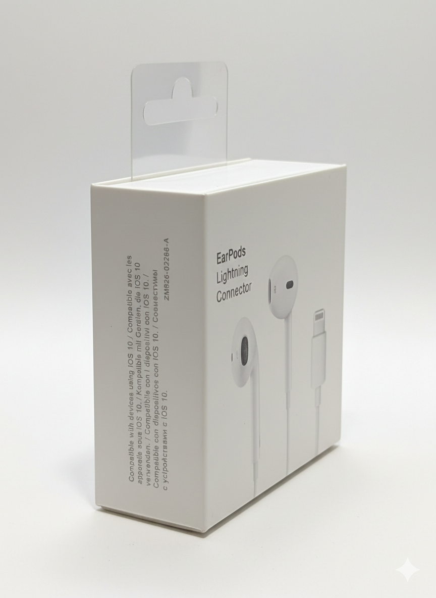 Apple Original EarPods (Lightning) | 100% Authentic Wired Headphones