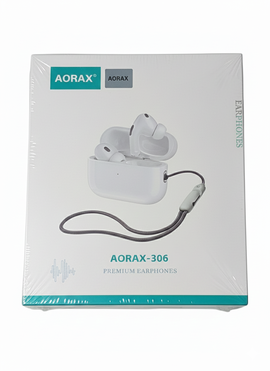 Aorax 306 True Wireless Stereo (TWS) Earbuds – Crystal Clear Sound