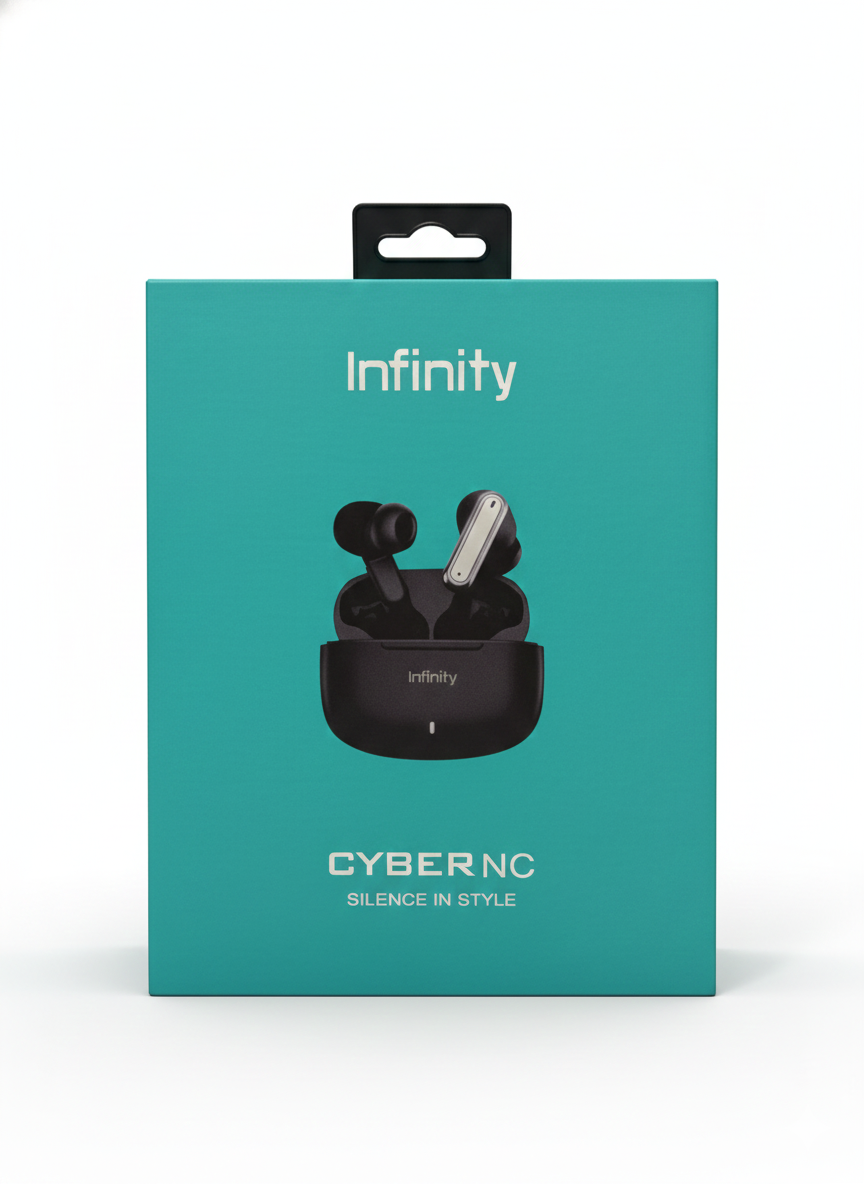 Infinity Cyber NC Hybrid ANC True Wireless Earbuds