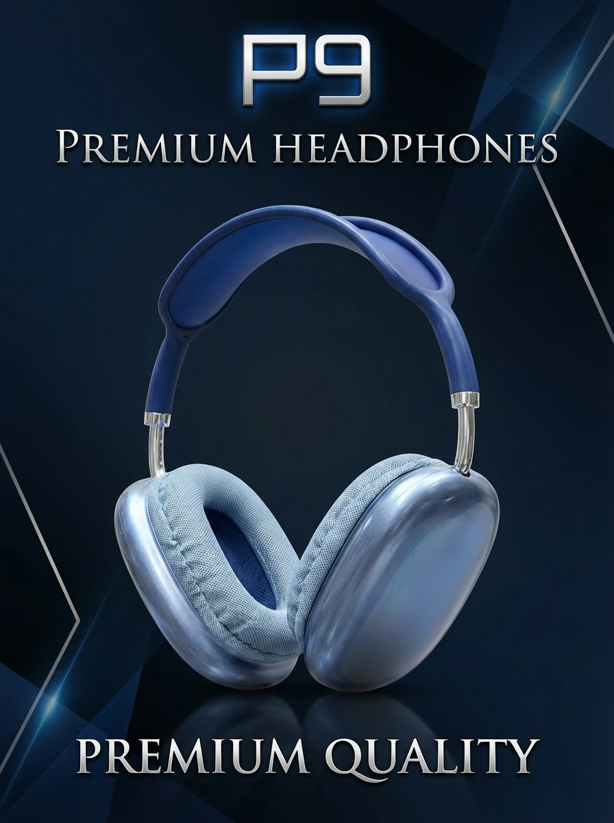 P9 Bluetooth Headphones – Powerful Sound & All-Day Comfort