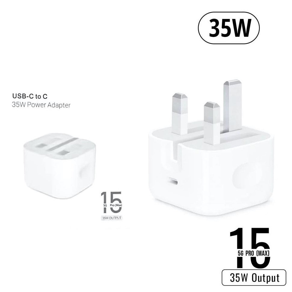 Apple 35W Dual USB-C Port Power Adapter