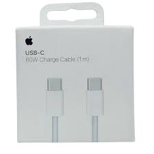 Apple USB-C to USB-C Cable (1m/2m) – 60W Fast Charging & Data Sync for iPhone, iPad Pro & Ma