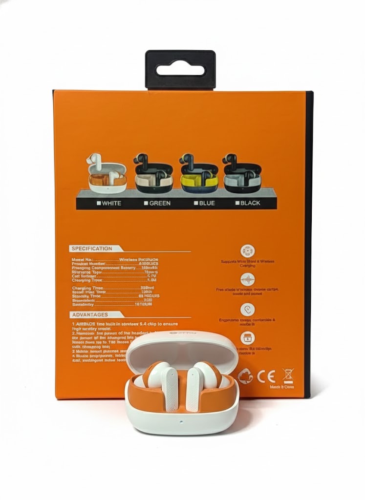 Ultra Buds X Buds by Zfro: ENC Call Clarity, 100-Hour Battery, Wireless 5.4